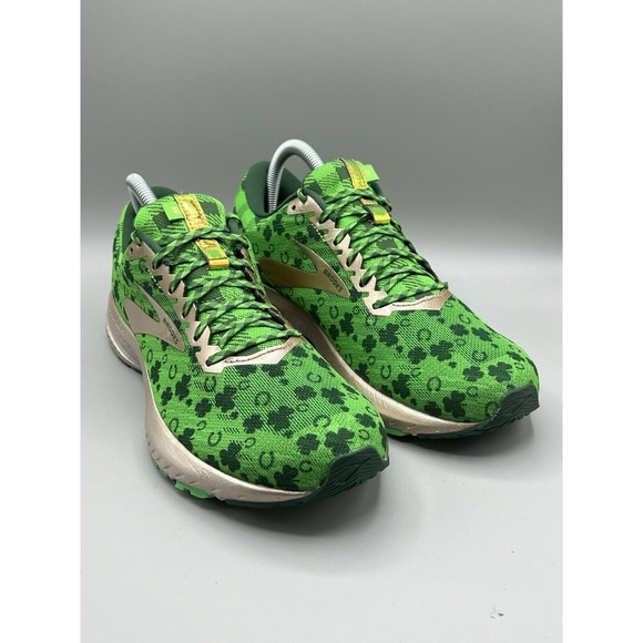 Brooks Shoes - BROOKS Launch 6 Women's Size 9 B 120285 Lucky St Patrick's Day Print